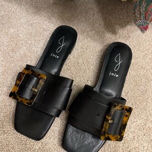 Black Joie Sandals. Like new. Wore them a couple times. Size 8